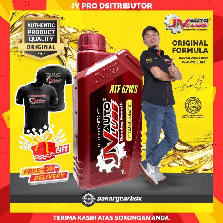 JV AUTO LUBE ATF 67WS FLUID 4AT/5AT/6AT/7AT FULLY SYNTHETIC & ALL AT TRANSMISSION Lazada
