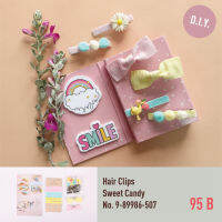 MOMOTARA No.9-89986-507 ชุด DIY D.I.Y. Hair Clips Sweet Candy Kitชุดทำกิ๊บติดผม