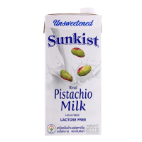 Sunkist Real Pistachio Milk - Unsweetened ซันคิสท์น้ำนมพิสทาชิโอ รสไม่หวาน 946 มล.
