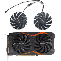 T129215SU PLD09210S12HH DC 12V 4Pin 0.5A 88มม. สำหรับ Gigabyte GTX 1050 1060 1070 Ti GV-RX570 580 AORUS RX 470 480 R9พัดลม380X