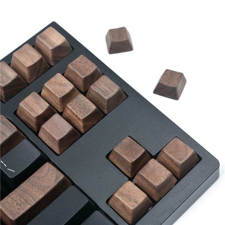 Walunt Wood Keycap OEM Profile For Mechanical Keyboard Custom Keycaps