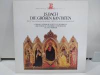 1LP Vinyl Records แผ่นเสียงไวนิล  J.S.BACH DIE GROBEN KANTATEN   (H18C48)