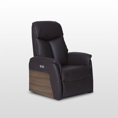 modernform เก้าอี้ปรับเอนนอน รุ่น CICERY ปรับไฟฟ้า หุ้มหนังแท้/PVC สีน้ำตาลNEW BROWN
