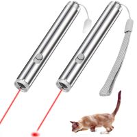 ㍿ Pet Cat Toys LED Laser Pointer light Pen With Bright Animation Mouse Random Color High Quality Funny Cat Laser Bar