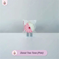 สคุชชี่ มินิ โดนัท 2 สี Squishy Mini Donut Two tone (Pink)