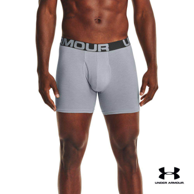 Under Armour UA Mens Charged Cotton® 6" Boxerjock® – 3-Pack อันเดอร์ อาร์เมอร์ ชุดชั้นใน/ชุดนอนไลฟ์สไตล์ สำหรับเพศชาย