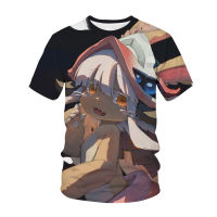 สาวเซ็กซี่ Anime T เสื้อ Made in Abyss 3D พิมพ์ streetwear ผู้ชายผู้หญิงแฟชั่น Oversize เสื้อยืดเด็ก Punk teeshirt Tops เสื้อผ้า