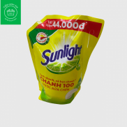 Nước rửa chén Sunlight hương chanh 100 dạng túi vòi tiết kiệm 3.5kg