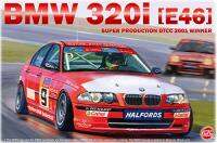 Platz/nunu ชุดแข่งรถ1/24,100% 320i BMW DTCC 2001 PN24007โมเดลพลาสติก