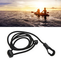 2 ชิ้น/เซ็ต 180 ซม. เรือคายัคเรือแคนู Paddle Leash คลิปยืดตกปลา Rod Tether สำหรับเรือคายัคท่องดำ