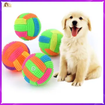 Puppy Chew Toys Dog Toys Spikey Balls Hedgehog Ball Interactive