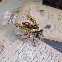 Mechanical small fruit fly ornaments Steampunk metal Drosophila melanogaster home decoration creative handicrafts