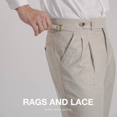 Rags and Lace กางเกง Lower Lace ผ้า premium wool สี Beige