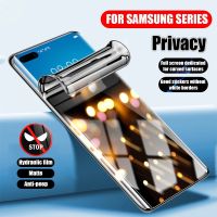 Anti Spy Film For Samsung Galaxy S22 Ultra S21 Plus S20 Note 10 Lite 20 Privacy Screen Protector Matte Hydrogel Cover Not Glass