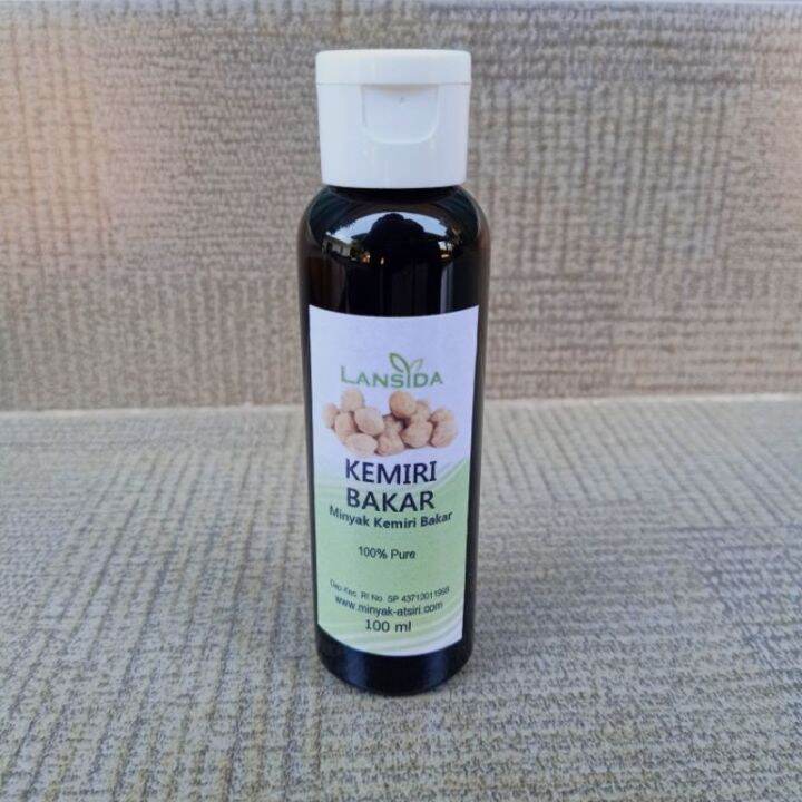 Original Burnut Oil 100 ml Roasted Candlenut Oil Natural Hair Growth