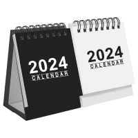 2024 Mini Desk Calendar Household Tabletop 2025 Delicate Simple Style Convenient Desktop Novelty Decor for Home Office