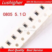 ℗ 100PCS 0805 SMD Resistor 5 5.1ohm 5R1 5R10