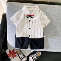 IENENS 2PC Kids Baby Boys Clothes Clothing Sets Infant Boy Tee Shirt + Pants Outfits Suits Infant Toddler Boy Child Bow Tie Outfit Tracksuits 1 2 3 4 Years