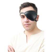 【CW】 DAZCOS Pirate Eyepatch Medieval Leather Punk Left/Right Masks Accessory