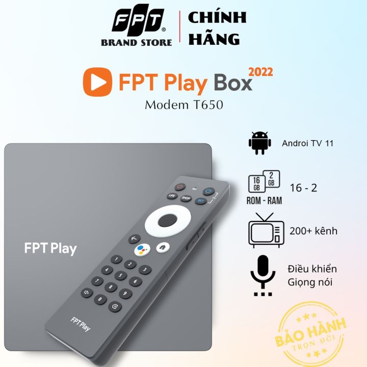 fpt-play-2022การสมัครสมาชิกโหมดคมนาคม-fpt-650-android-4k-ram-2gb-พร้อมรีโมทคอนลเสียงในตัว