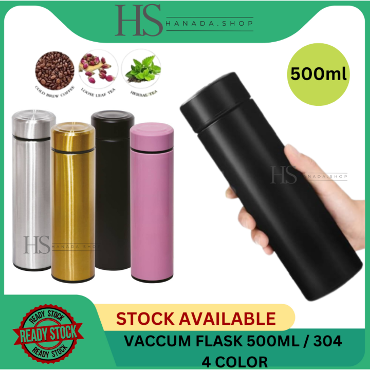 Stainless Steel 500ML Thermos Bottle Container Vacumm Flask Insulated