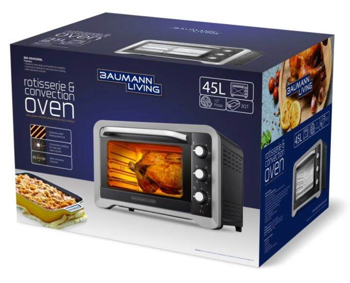 45L Baumann Convection Oven 2021 Model Lazada PH