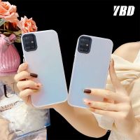 เลเซอร์ YBD เคสโทรศัพท์แสงออโรร่าสำหรับ Samsung Galaxy A50 A50S A30S A21S A20S A207 A10 M10 A11 M10S M11 A10S A305วัสดุอะคริลิคด้านล่างปลอกป้องกันการตก