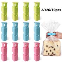 2/4/6/10PCS Sealing Clip Food Preservation Bag Clip Snack Fresh Food Storage Seal Bag Clips Sealer Clamp Kitchen Storage Tool