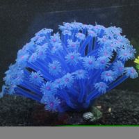 Artificial Sea Anemone Aquarium Decoration Imitated Coral Ornaments Underwater Aquatic Decor For Fish Tank Aquarium Decoration