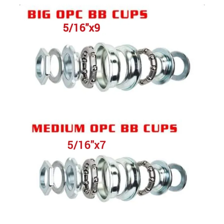 One Piece Crank OPC Bottom Bracket Cup Set Lazada