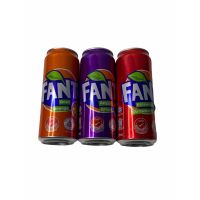 ❤ไม่มีได้ไม่แน้ว❤ [MIX 3 FAVORITE] FANTA,แฟนต้า เครื่องดื่มกระป๋อง บรรจุ 320ml สินค้านำเข้าจากมาเลเซีย กดเลือกรสชาติที่ต้องการ 1SETCOMBO/จำนวน 3 กระป๋อง   KM9.1897?พร้อมส่ง ของอยู่ไทย?