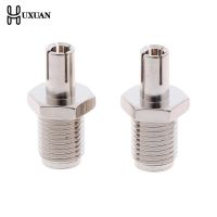 2pcs RF Coaxial Adapter SMA To TS9 Coax Jack Connector SMA Female Jack To TS9 Male Plug Silver