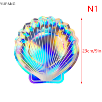 YUPANG เครื่องใช้บนโต๊ะอาหารแบบใช้แล้วทิ้งสีสันสดใสสำหรับปาร์ตี้นางเงือกน้อยเด็กผู้หญิง1st ของตกแต่งงานเลี้ยงวันเกิดริมชายหาดฤดูร้อนใต้ทะเล