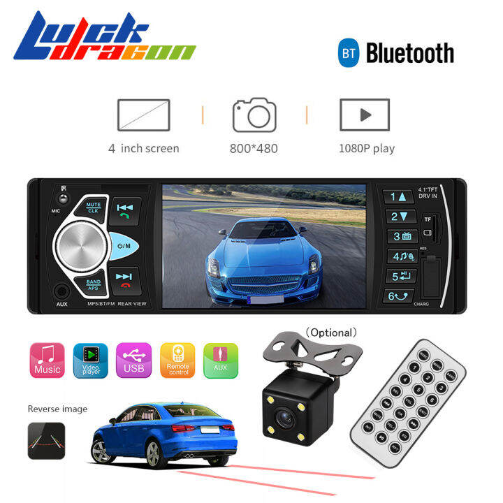 Máy phát nhạc tích hợp radio camera 4022D + Bluetooth MP5/FM tích hợp điều  khiển từ xa Luckdragon - INTL 