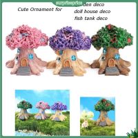 surprise mini Fairy Tree House ตุ๊กตาจิ๋วสำหรับตกแต่งสวน