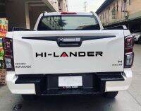 ตัวอักษรติดฝากระบะท้าย สำหรับ Isuzu D-Max HI-LANDER