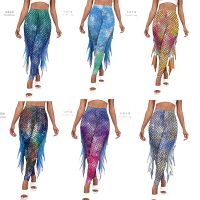 [COD] AturDive professional mermaid swimming trunks fish scale swimsuit aquarium performance ssipadi tail