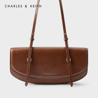 CHARLES and KEITH CK2-20781397 กระเป๋าสะพายไหล่ข้างเดียวแบบมีฝาปิด