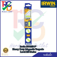 IRWIN ระดับน้ำแถบแม่เหล็ก ขนาด 9"(228mm.) ขอบอลูมิเนียม/ABS Torpedo level