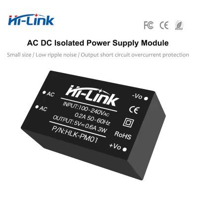 【YF】☄⊙∏  Hi-Link Shipping 10pcs/lot HLK-PM01 220V to 5V 600mA Down Isolated Switching Supply Module Converter