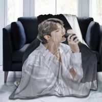 【IN STOCK】 BTS RM Flannel Ultra-Soft Micro Fleece Blanket for Bed Couch Sofa Air Conditioning Blanket