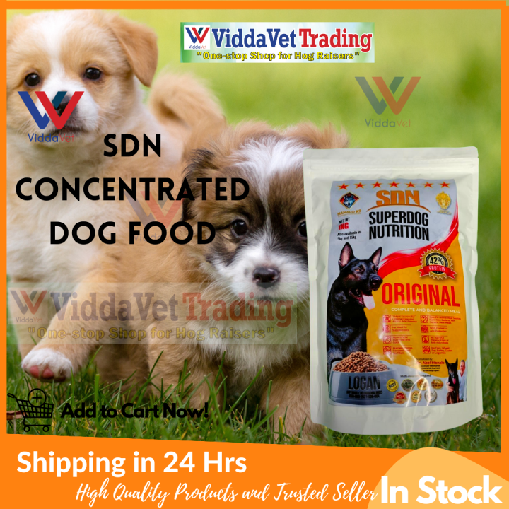 [MANALO K9] 1-Kilogram SDN Super Dog Nutrition - Concentrated Dog food ...