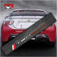 BuyV TRD สติกเกอร์กระจกหน้ารถยนต์,สติกเกอร์ติดรถยนต์สติกเกอร์ติดกระจกหน้าหลังรถยนต์สำหรับ Toyota TRD