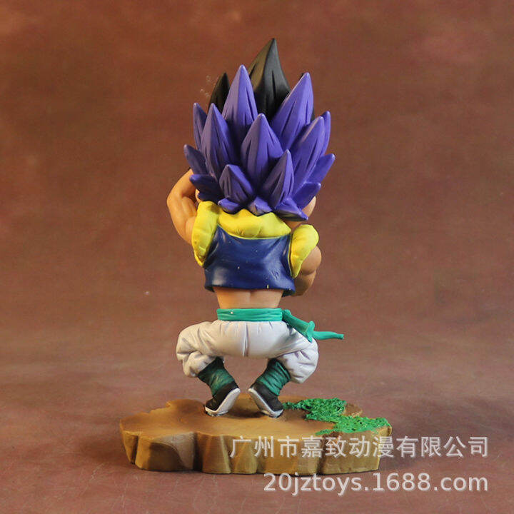 โมเดลดราก้อนบอล-ฟิกเกอร์-โกเท็น-ดราก้อนบอล-model-dragon-ball-figure-gotenks-ผมดำม่วง-14-16-5cm-2-ของสะสม-ของเล่น-ของเล่นถูกๆ-ของเล่นเด็ก