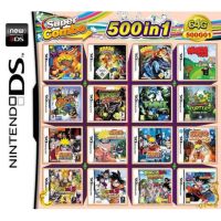 500เกมใน1ชุดเกม NDS ที่ใส่การ์ดสำหรับ3DS NDS