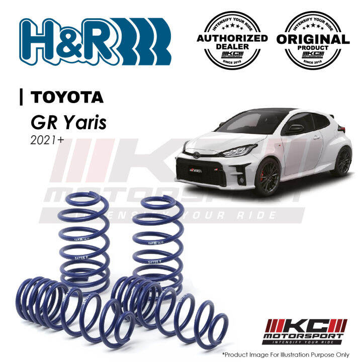 Toyota GR Yaris 2021+ H&R Sport Spring / Coil Springs Lazada