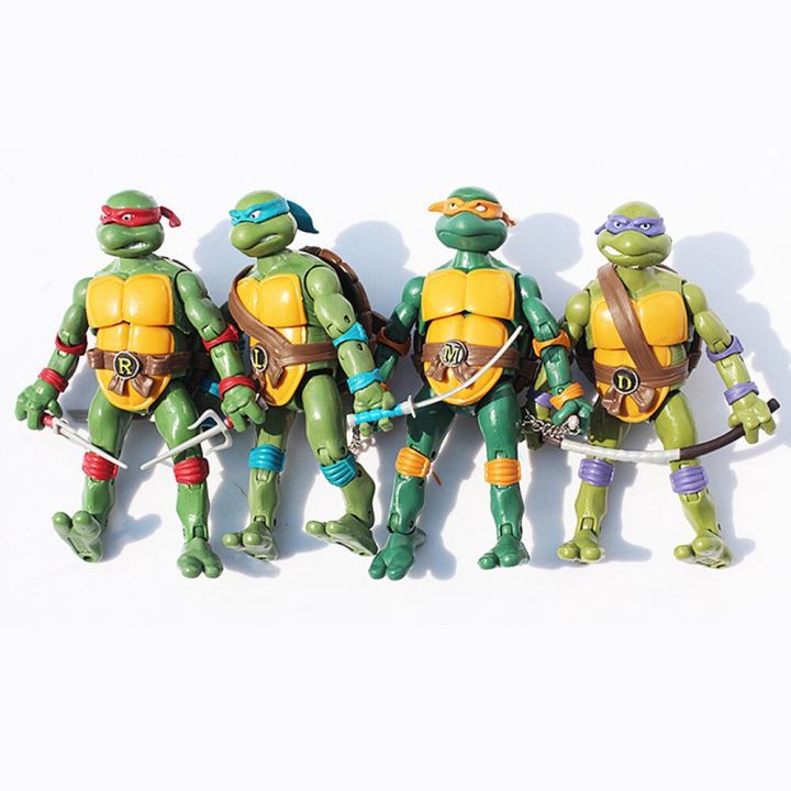 zzooi-17cm-original-cartoon-figure-turtles-4pcs-set-classic-action-figures-action-decoration-kids-toys