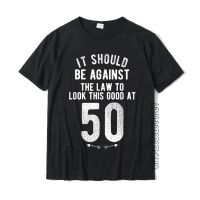 T-shirt  เสื้อยืด พิมพ์ลาย Joke Saying 50Th Birthday Gag Idea 50 Year Old สไตล์วินเทจ สําหรับผู้ชาย