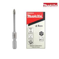 Makita ดอกเจาะกระจก,ดอกเจาะกระเบื้อง, ขนาด 4x65มม.  ก้านHEX รุ่น  ( D-31413 ) ดอกเจาะที่ช่างส่วนใหญ่ไว้ใจเลือกใช้!!