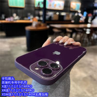 แอปเปิ้ล xr เปลี่ยน 14pro เคสศัพท์มือถือแบบครอบทั้งหมดสำหรับเครื่องดัดแปลงฟิล์มเลนส์โดยเฉพาะ xsmax เปลี่ยน 14promax เพิ่มความหนาสูง